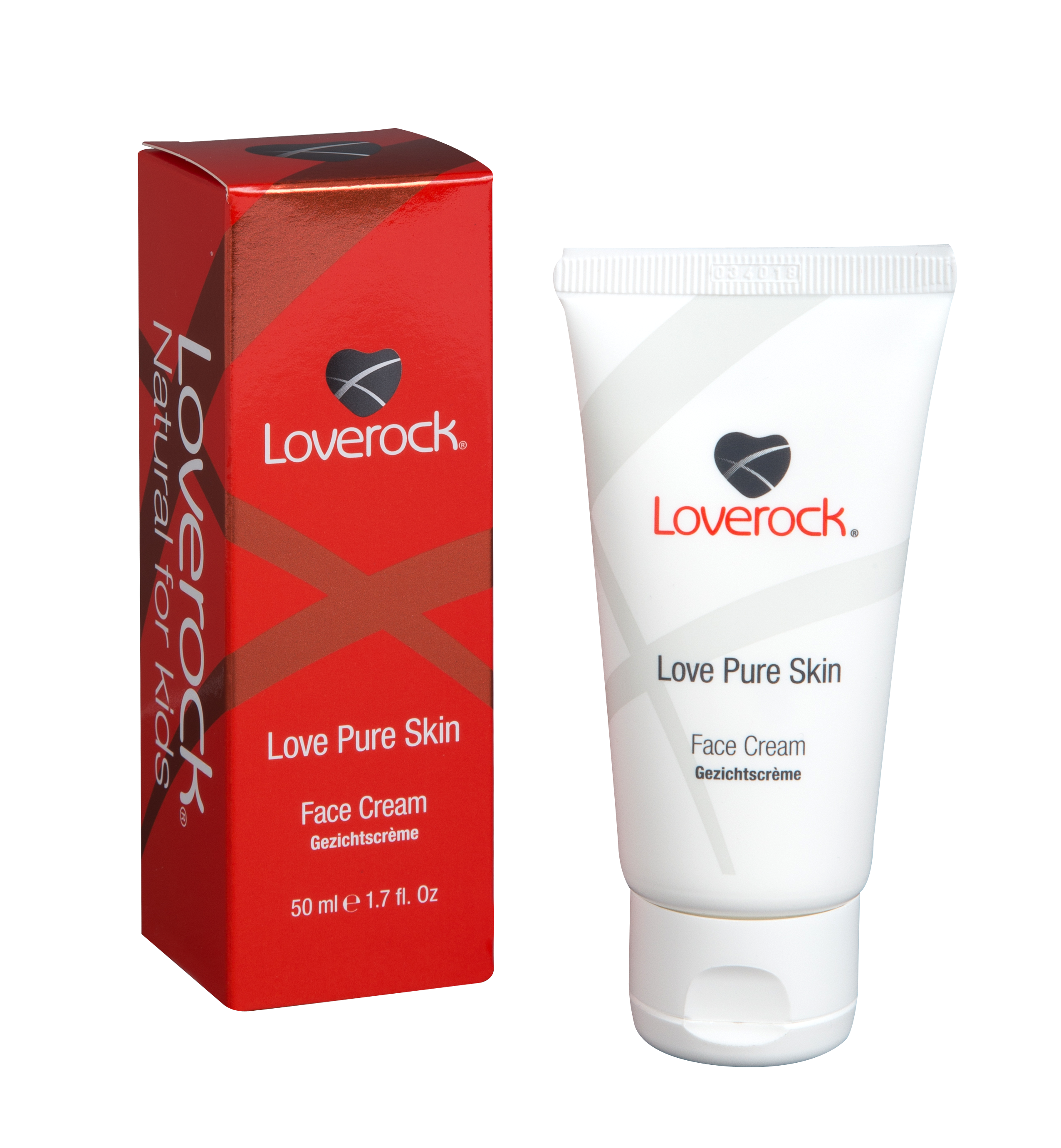 Love Pure Skin gezichtscreme Loverock Puur company